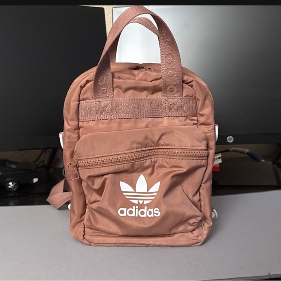 Adidas Crossbody/ Mini Backpack Rose Gold - Picture 1 of 4